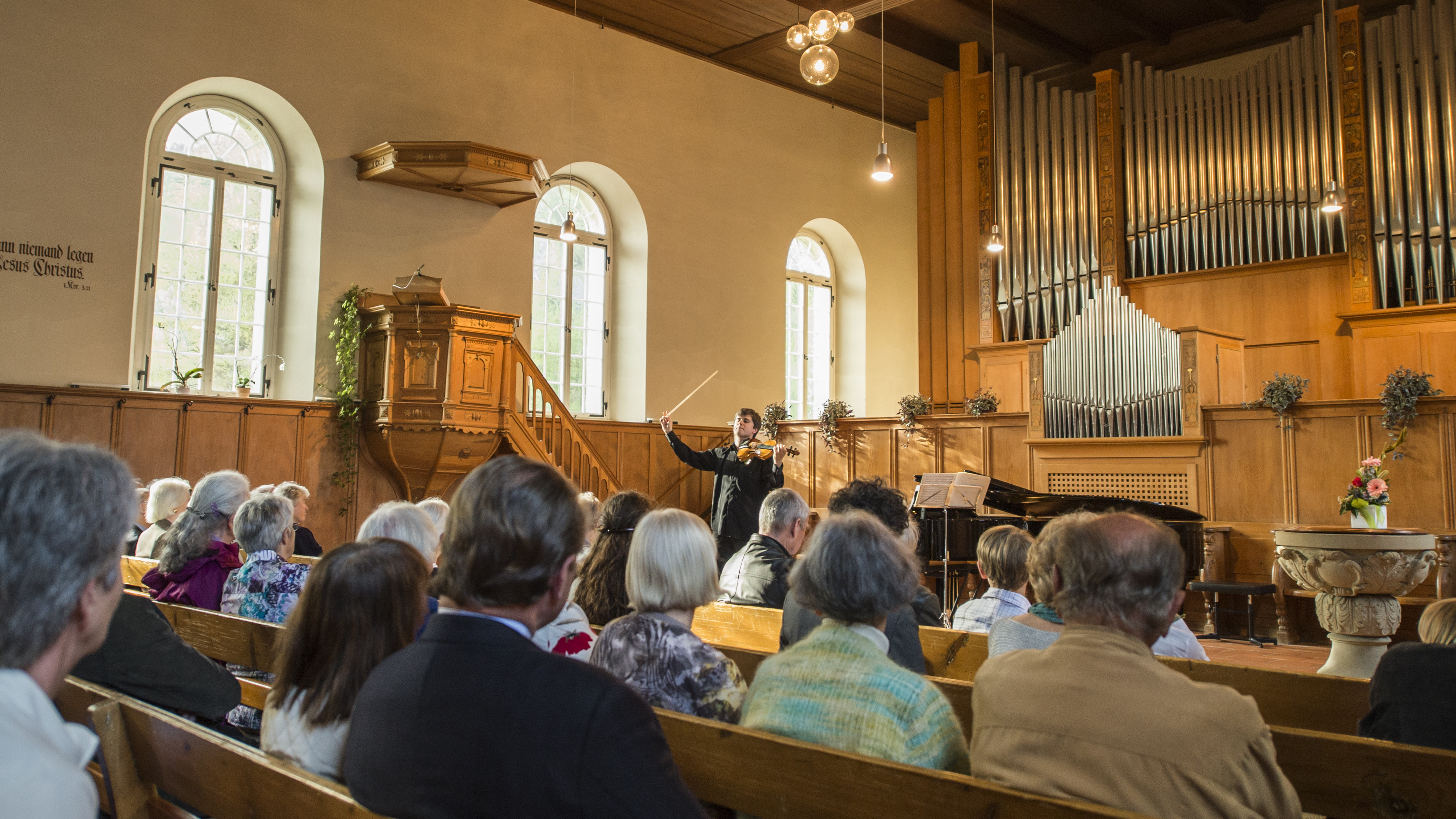 Abschlusskonzert mit Studentinnen und Studenten vom Meisterkurs Violine