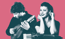 Akkordeonistin Ksenija Sidorova und Mandolinist Avi Avital