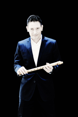 Blockflötist Maurice Steger